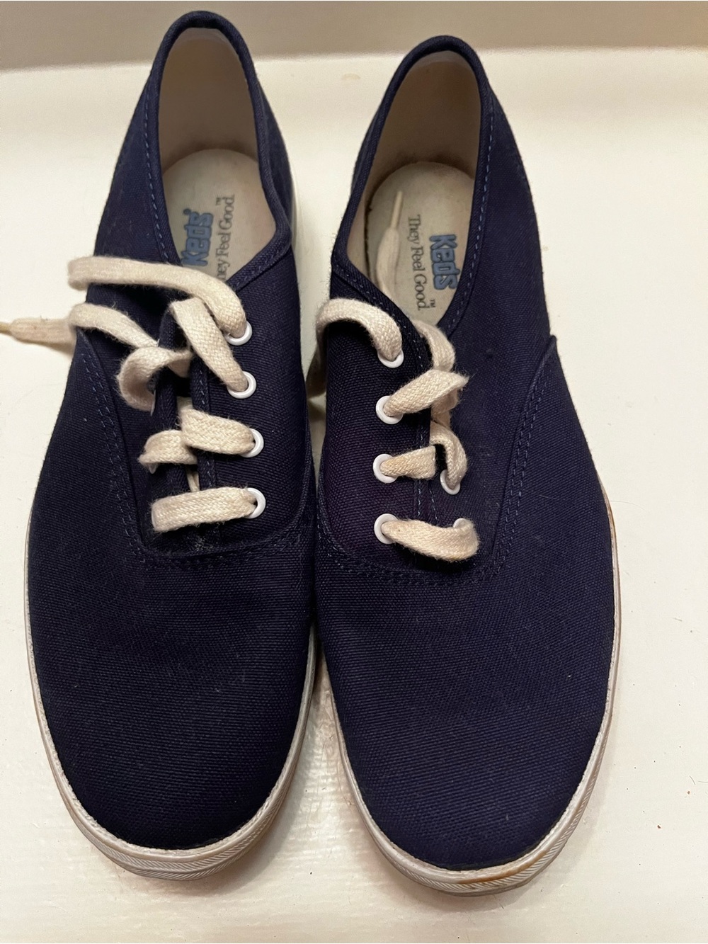 Vintage ‘92 Keds Navy Canvas Sneakers